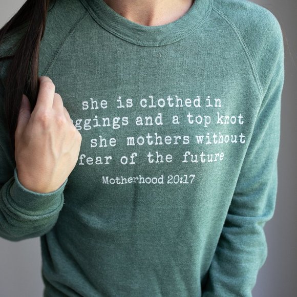 Graphic crew neck sweater/fleece - Picture 2 of 4